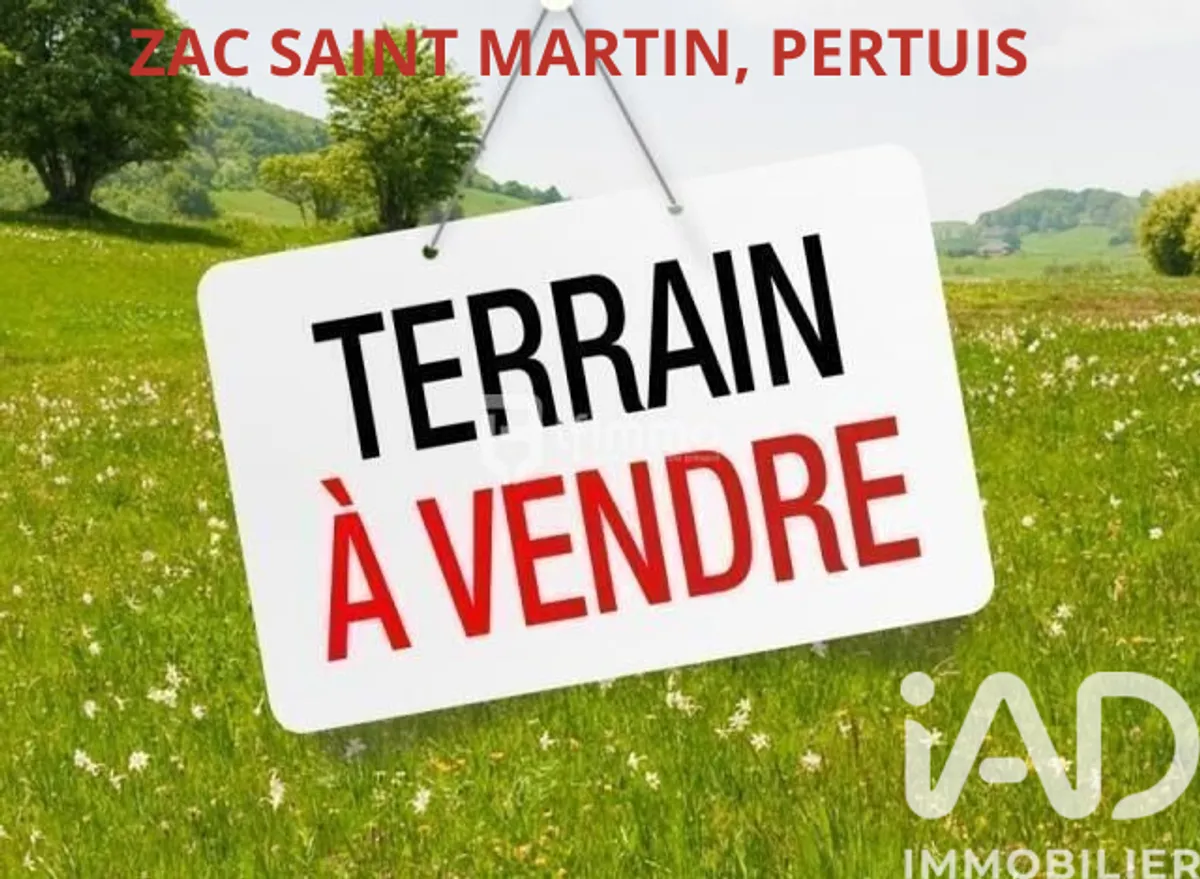 Terrain à vendre 4 375 m² Pertuis - photo 1
